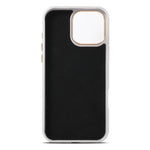 Custodia per telefono magnetica ESEBLE L2 con texture a litchi e lente in metallo., For iPhone 17 Pro Max, For iPhone 17 Pro, For iPhone 17, For iPhone Air, For iPhone 16 Pro Max, For iPhone 16 Pro, For iPhone 16, For iPhone 15 Pro Max