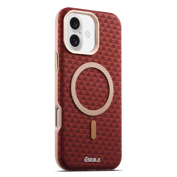 Custodia magnetica per telefono ESEBLE L3 con lente in metallo e protezione triangolare., For iPhone 17, For iPhone 16 Pro Max, For iPhone 16 Pro, For iPhone 16, For iPhone 15 Pro Max, For iPhone 15 Pro