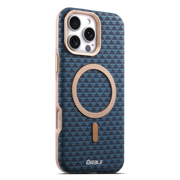 Custodia magnetica per telefono ESEBLE L3 con lente in metallo e protezione triangolare., For iPhone 17, For iPhone 16 Pro Max, For iPhone 16 Pro, For iPhone 16, For iPhone 15 Pro Max, For iPhone 15 Pro