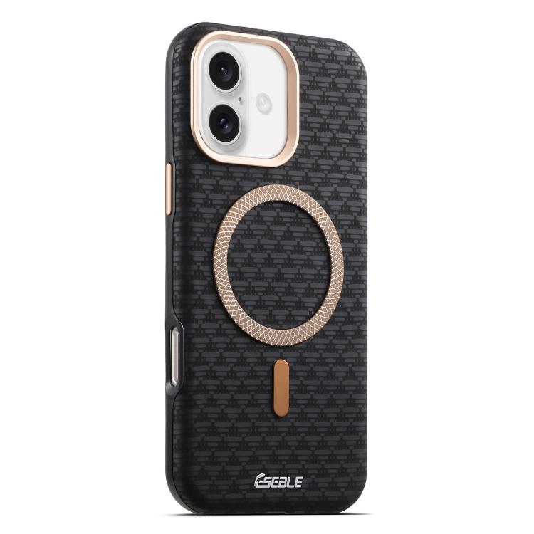 Custodia magnetica per telefono ESEBLE L3 con lente in metallo e protezione triangolare., For iPhone 17, For iPhone 16 Pro Max, For iPhone 16 Pro, For iPhone 16, For iPhone 15 Pro Max, For iPhone 15 Pro