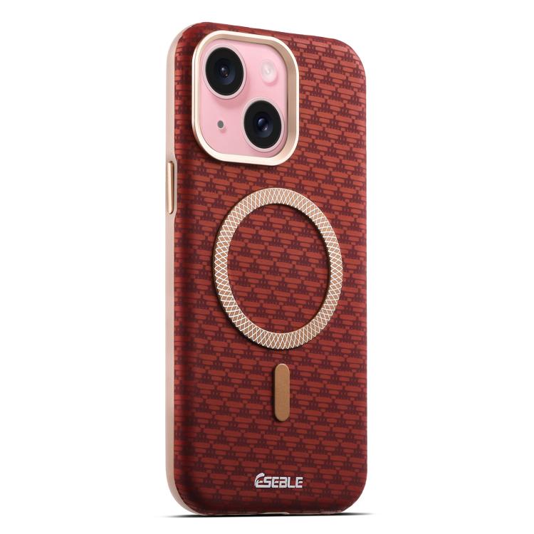 Custodia magnetica per telefono ESEBLE L3 con lente in metallo e protezione triangolare., For iPhone 15, For iPhone 14 / 13, For iPhone 14 Pro, For iPhone 14 Pro Max, For iPhone 13 Pro Max, For iPhone 13 Pro