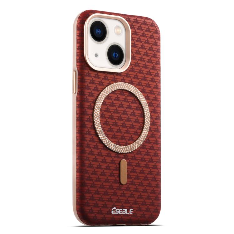 Custodia magnetica per telefono ESEBLE L3 con lente in metallo e protezione triangolare., For iPhone 15, For iPhone 14 / 13, For iPhone 14 Pro, For iPhone 14 Pro Max, For iPhone 13 Pro Max, For iPhone 13 Pro