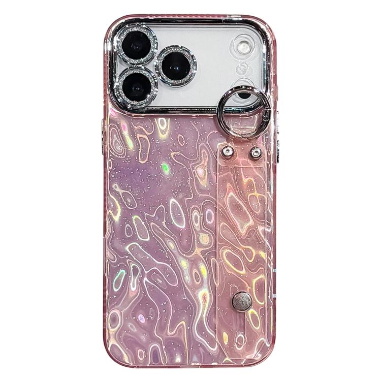 Custodia per telefono in TPU con cinturino da polso dalla texture rugosa e pellicola protettiva per l'obiettivo., For iPhone 17 Pro Max, For iPhone 17 Pro, For iPhone 17, For iPhone Air, For iPhone 16 Pro Max, For iPhone 16 Pro, For iPhone 16 Plus     ...