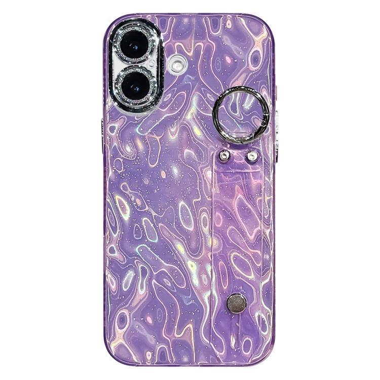 Custodia per telefono in TPU con cinturino da polso dalla texture rugosa e pellicola protettiva per l'obiettivo., For iPhone 17 Pro Max, For iPhone 17 Pro, For iPhone 17, For iPhone Air, For iPhone 16 Pro Max, For iPhone 16 Pro, For iPhone 16 Plus     ...
