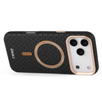 Custodia magnetica per telefono ESEBLE L3 con lente in metallo e protezione triangolare., For iPhone 17 Pro Max, For iPhone 17 Pro