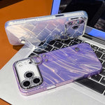 Custodia per telefono in TPU con cinturino da polso e pellicola protettiva per obiettivo, con texture a onde., For iPhone 17 Pro Max, For iPhone 17 Pro, For iPhone 17, For iPhone Air, For iPhone 16 Pro Max, For iPhone 16 Pro, For iPhone 16 Plus        ...