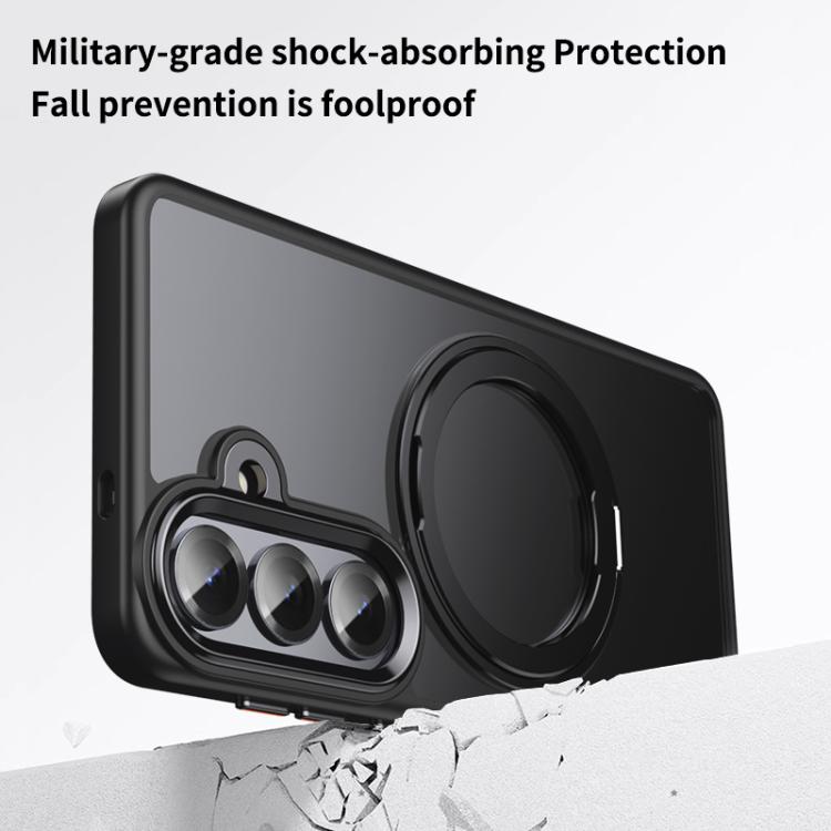 Custodia per telefono con supporto magnetico MagSafe a 360 gradi, finitura satinata., For Samsung Galaxy S26+ 5G, For Samsung Galaxy S26 Ultra 5G, For Samsung Galaxy S26 5G