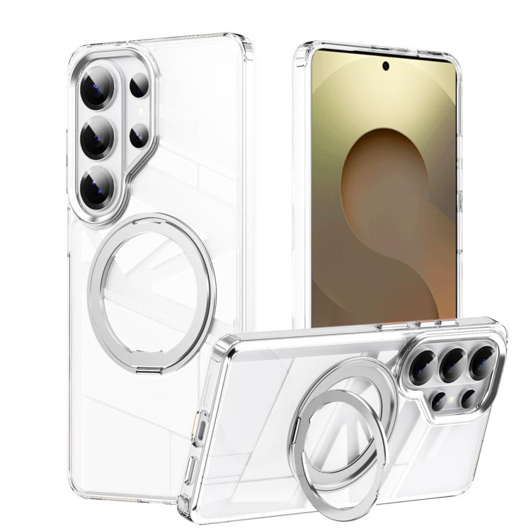Custodia per telefono con supporto magnetico MagSafe a 360 gradi, finitura satinata., For Samsung Galaxy S26+ 5G, For Samsung Galaxy S26 Ultra 5G, For Samsung Galaxy S26 5G