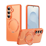 Custodia per telefono con supporto magnetico MagSafe a 360 gradi, finitura satinata., For Samsung Galaxy S26+ 5G, For Samsung Galaxy S26 Ultra 5G, For Samsung Galaxy S26 5G