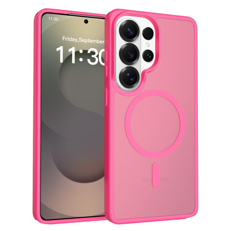 Custodia ibrida in TPU e PC con MagSafe, piacevole al tatto., For Samsung Galaxy S26+ 5G, For Samsung Galaxy S26 Ultra 5G, For Samsung Galaxy S26 5G