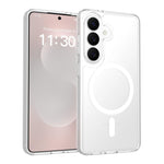 Custodia ibrida in TPU e PC con MagSafe, piacevole al tatto., For Samsung Galaxy S26+ 5G, For Samsung Galaxy S26 Ultra 5G, For Samsung Galaxy S26 5G