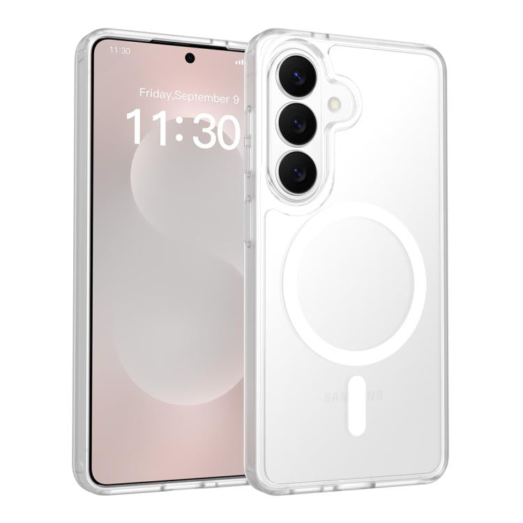 Custodia ibrida in TPU e PC con MagSafe, piacevole al tatto., For Samsung Galaxy S26+ 5G, For Samsung Galaxy S26 Ultra 5G, For Samsung Galaxy S26 5G