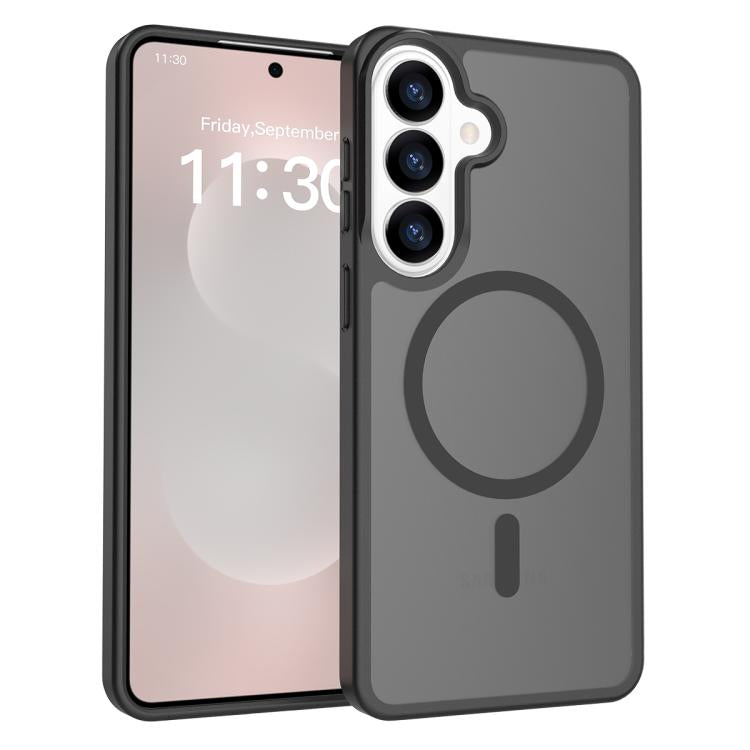 Custodia ibrida in TPU e PC con MagSafe, piacevole al tatto., For Samsung Galaxy S26+ 5G, For Samsung Galaxy S26 Ultra 5G, For Samsung Galaxy S26 5G