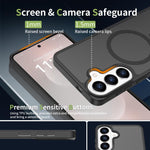 Custodia ibrida in TPU e PC con MagSafe, piacevole al tatto., For Samsung Galaxy S26+ 5G, For Samsung Galaxy S26 Ultra 5G, For Samsung Galaxy S26 5G