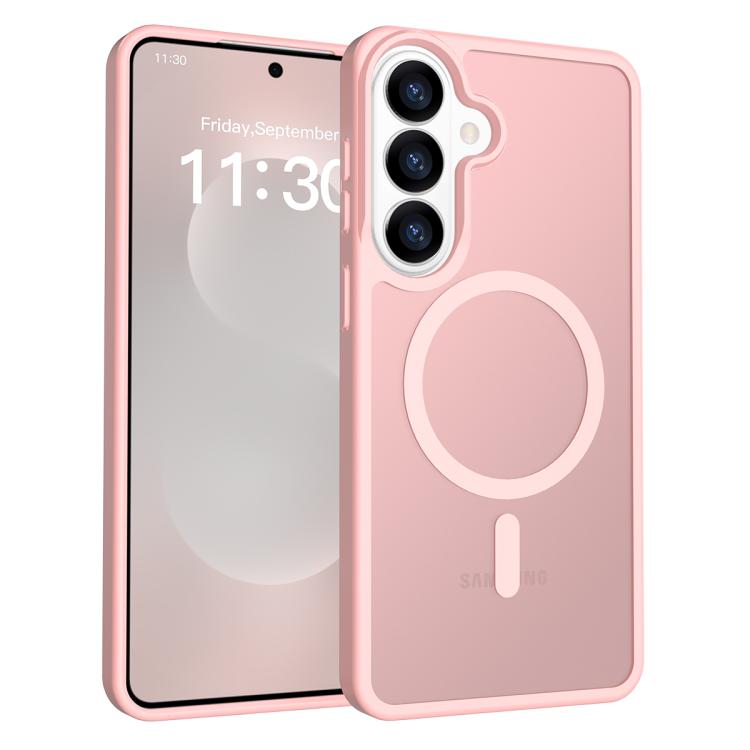 Custodia ibrida in TPU e PC con MagSafe, piacevole al tatto., For Samsung Galaxy S26+ 5G, For Samsung Galaxy S26 Ultra 5G, For Samsung Galaxy S26 5G