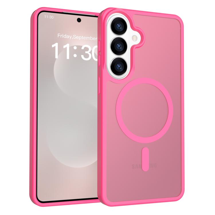 Custodia ibrida in TPU e PC con MagSafe, piacevole al tatto., For Samsung Galaxy S26+ 5G, For Samsung Galaxy S26 Ultra 5G, For Samsung Galaxy S26 5G