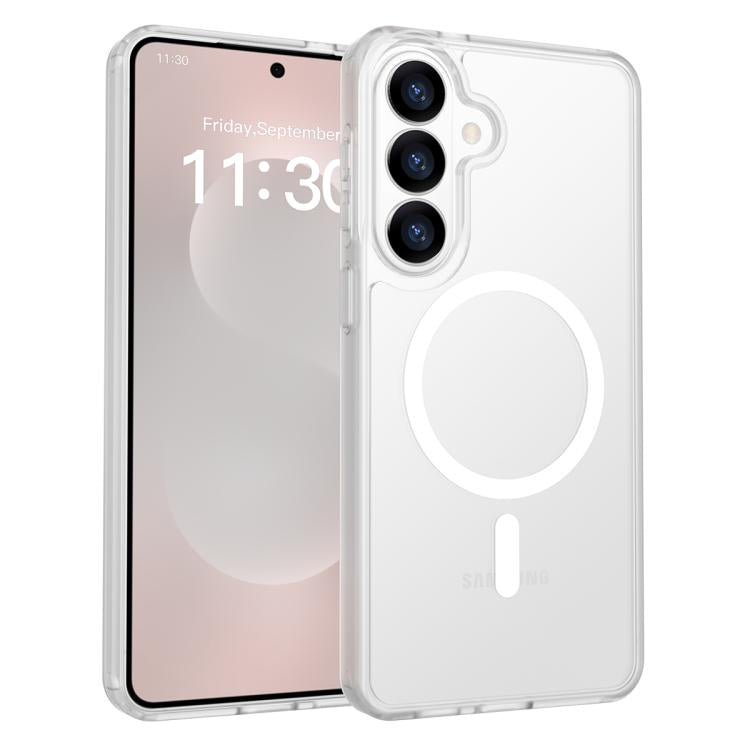 Custodia ibrida in TPU e PC con MagSafe, piacevole al tatto., For Samsung Galaxy S26+ 5G, For Samsung Galaxy S26 Ultra 5G, For Samsung Galaxy S26 5G