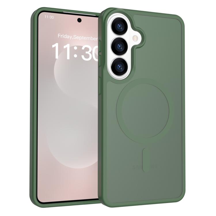 Custodia ibrida in TPU e PC con MagSafe, piacevole al tatto., For Samsung Galaxy S26+ 5G, For Samsung Galaxy S26 Ultra 5G, For Samsung Galaxy S26 5G