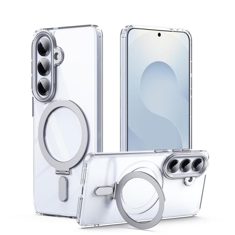 Custodia per telefono antiurto MagSafe Airbag con finitura satinata e supporto pieghevole, For Samsung Galaxy S26+ 5G, For Samsung Galaxy S26 Ultra 5G, For Samsung Galaxy S26 5G