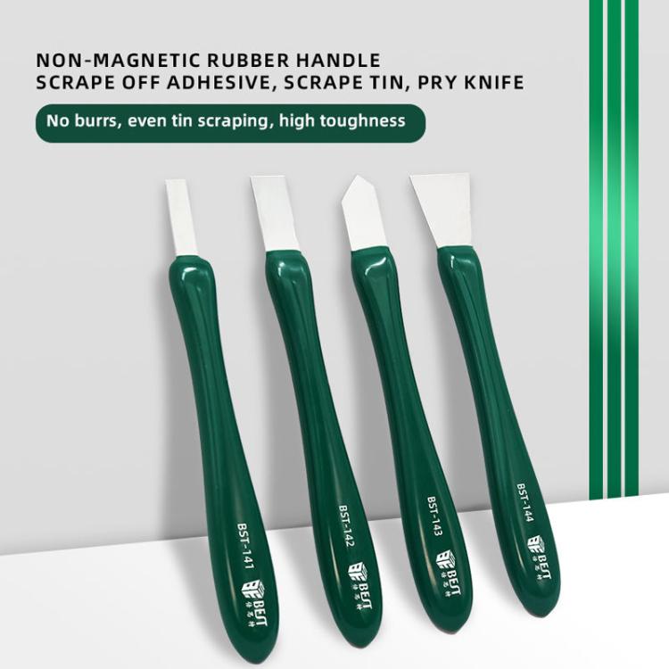 Raschietto per la rimozione dello stagno non magnetico BEST, BST-141, BST-142, BST-143, BST-144