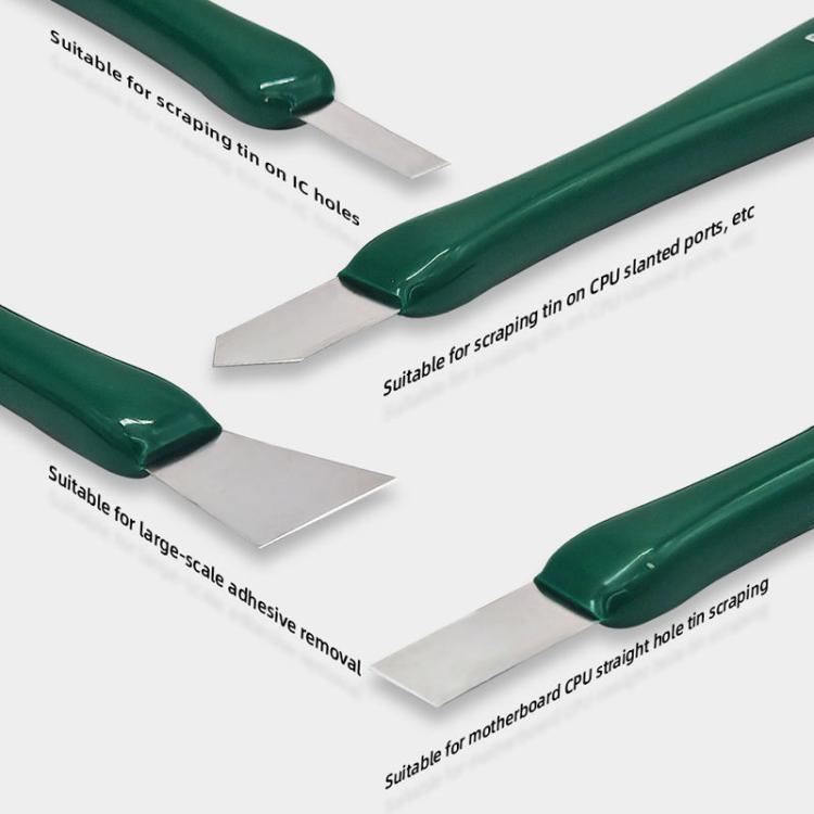 Raschietto per la rimozione dello stagno non magnetico BEST, BST-141, BST-142, BST-143, BST-144