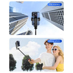Mini treppiede selfie stick wireless 410mm con telecomando