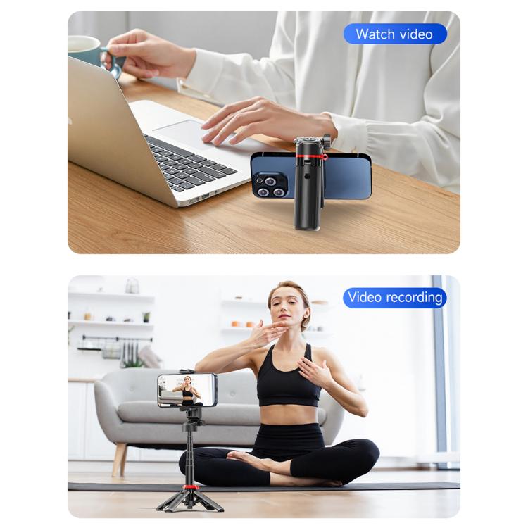 Mini treppiede selfie stick wireless 410mm con telecomando