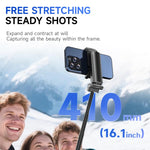 Mini treppiede selfie stick wireless 410mm con telecomando