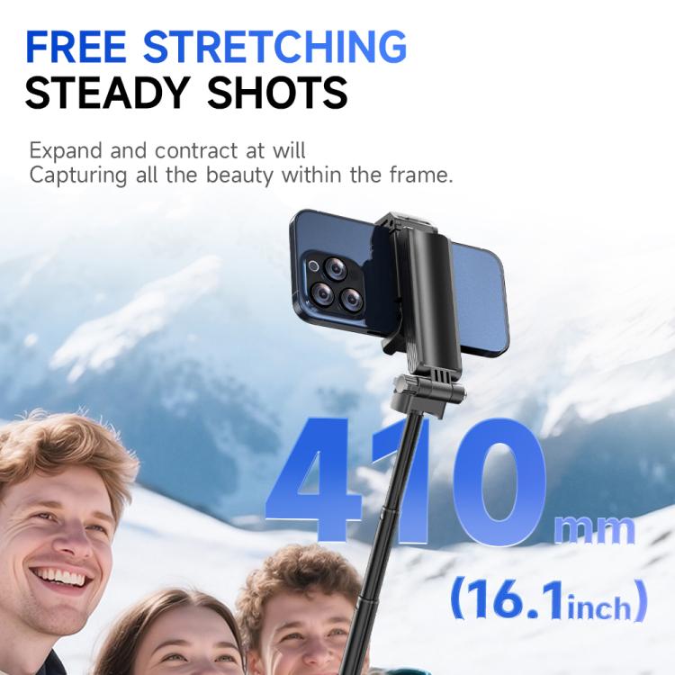 Mini treppiede selfie stick wireless 410mm con telecomando
