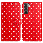 Custodia per telefono in ecopelle con motivo a pois, For Samsung Galaxy S20 FE, For Samsung Galaxy S22 Ultra 5G, For Samsung Galaxy S22+ 5G, For Samsung Galaxy S22 5G