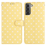 Custodia per telefono in ecopelle con motivo a pois, For Samsung Galaxy S21 FE 5G, For Samsung Galaxy S21 5G, For Samsung Galaxy S21+ 5G, For Samsung Galaxy S21 Ultra 5G
