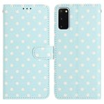Custodia per telefono in ecopelle con motivo a pois, For Samsung Galaxy Note20 Ultra, For Samsung Galaxy Note20, For Samsung Galaxy S20 Ultra, For Samsung Galaxy S20