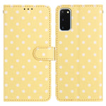 Custodia per telefono in ecopelle con motivo a pois, For Samsung Galaxy Note20 Ultra, For Samsung Galaxy Note20, For Samsung Galaxy S20 Ultra, For Samsung Galaxy S20
