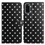Custodia per telefono in ecopelle con motivo a pois, For Samsung Galaxy Note20 Ultra, For Samsung Galaxy Note20, For Samsung Galaxy S20 Ultra, For Samsung Galaxy S20