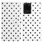 Custodia per telefono in ecopelle con motivo a pois, For Samsung Galaxy Note20 Ultra, For Samsung Galaxy Note20, For Samsung Galaxy S20 Ultra, For Samsung Galaxy S20