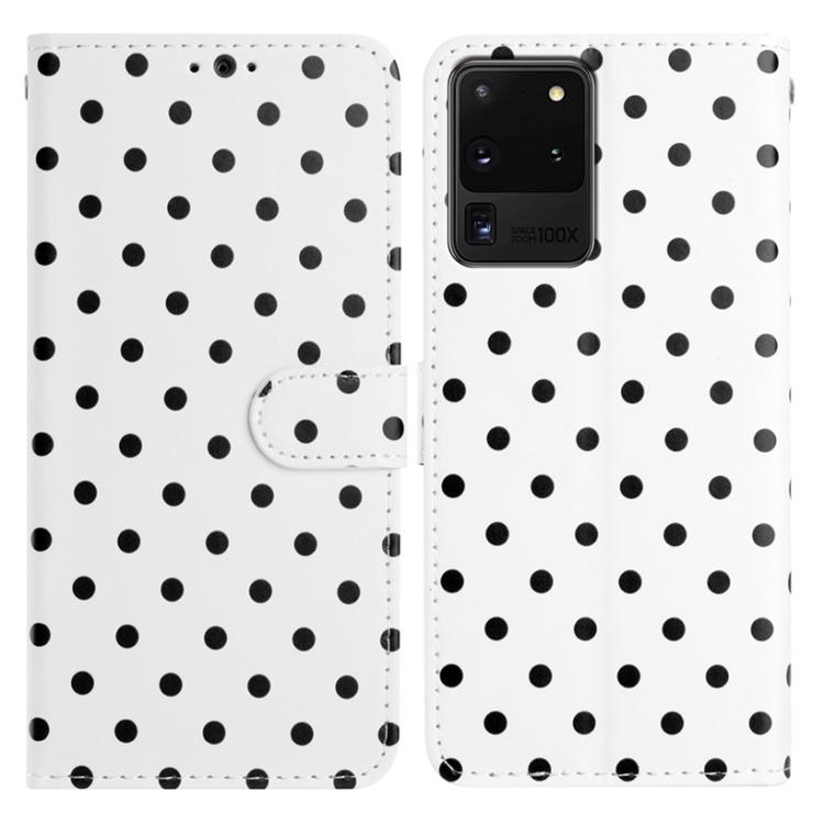 Custodia per telefono in ecopelle con motivo a pois, For Samsung Galaxy Note20 Ultra, For Samsung Galaxy Note20, For Samsung Galaxy S20 Ultra, For Samsung Galaxy S20
