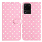 Custodia per telefono in ecopelle con motivo a pois, For Samsung Galaxy Note20 Ultra, For Samsung Galaxy Note20, For Samsung Galaxy S20 Ultra, For Samsung Galaxy S20