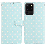 Custodia per telefono in ecopelle con motivo a pois, For Samsung Galaxy Note20 Ultra, For Samsung Galaxy Note20, For Samsung Galaxy S20 Ultra, For Samsung Galaxy S20