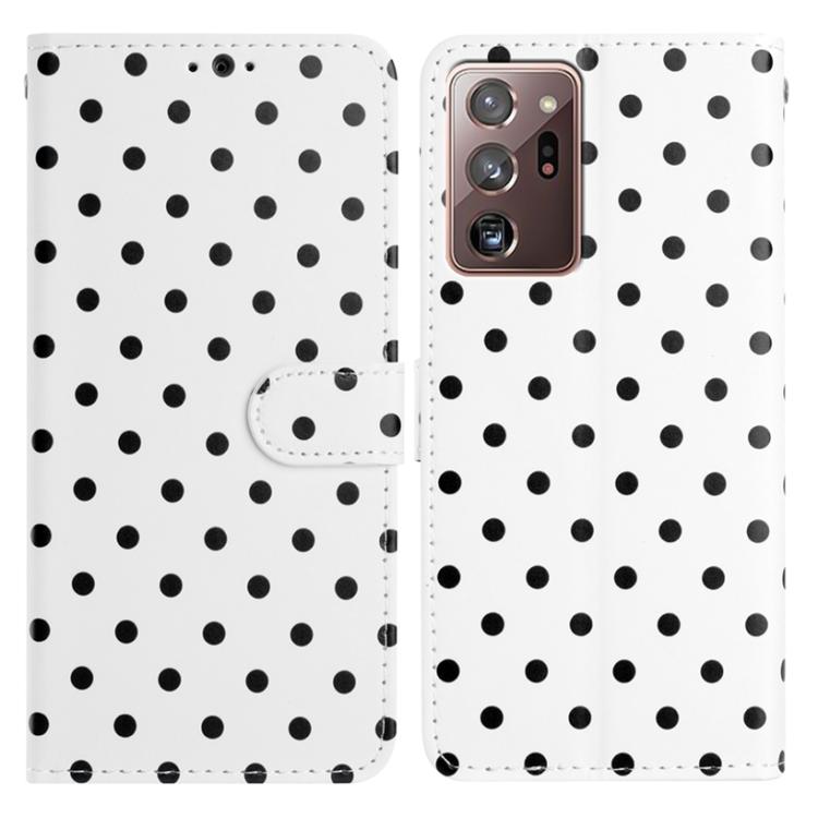 Custodia per telefono in ecopelle con motivo a pois, For Samsung Galaxy Note20 Ultra, For Samsung Galaxy Note20, For Samsung Galaxy S20 Ultra, For Samsung Galaxy S20
