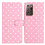 Custodia per telefono in ecopelle con motivo a pois, For Samsung Galaxy Note20 Ultra, For Samsung Galaxy Note20, For Samsung Galaxy S20 Ultra, For Samsung Galaxy S20