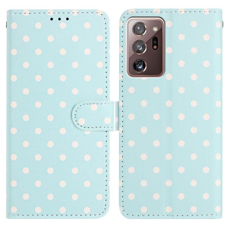 Custodia per telefono in ecopelle con motivo a pois, For Samsung Galaxy Note20 Ultra, For Samsung Galaxy Note20, For Samsung Galaxy S20 Ultra, For Samsung Galaxy S20