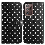 Custodia per telefono in ecopelle con motivo a pois, For Samsung Galaxy Note20 Ultra, For Samsung Galaxy Note20, For Samsung Galaxy S20 Ultra, For Samsung Galaxy S20