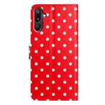 Custodia per telefono in ecopelle con motivo a pois, For Samsung Galaxy F16 5G, For Samsung Galaxy M16 5G, For Samsung Galaxy M06 5G, For Samsung Galaxy F06 5G