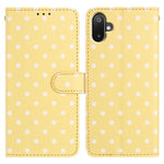Custodia per telefono in ecopelle con motivo a pois, For Samsung Galaxy F16 5G, For Samsung Galaxy M16 5G, For Samsung Galaxy M06 5G, For Samsung Galaxy F06 5G