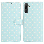 Custodia per telefono in ecopelle con motivo a pois, For Samsung Galaxy F16 5G, For Samsung Galaxy M16 5G, For Samsung Galaxy M06 5G, For Samsung Galaxy F06 5G