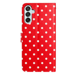 Custodia per telefono in ecopelle con motivo a pois, For Samsung Galaxy M54, For Samsung Galaxy M14, For Samsung Galaxy M53, For Samsung Galaxy M33