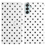 Custodia per telefono in ecopelle con motivo a pois, For Samsung Galaxy M54, For Samsung Galaxy M14, For Samsung Galaxy M53, For Samsung Galaxy M33