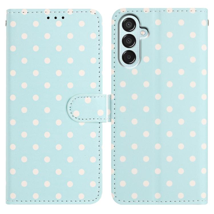 Custodia per telefono in ecopelle con motivo a pois, For Samsung Galaxy M54, For Samsung Galaxy M14, For Samsung Galaxy M53, For Samsung Galaxy M33