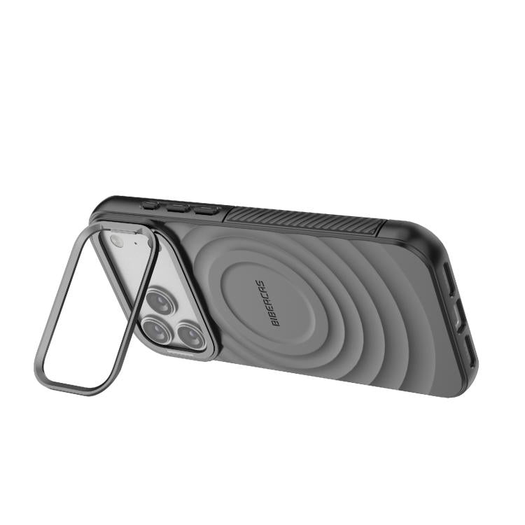 Custodia per telefono magnetica in TPU con texture a onda BIBERCAS, For iPhone 18 Pro Max/17 Pro Max