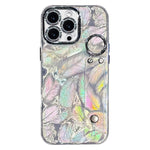 Custodia per telefono in TPU con cinturino da polso e pellicola protettiva per obiettivo, con texture a piuma placcata., For iPhone 15 Pro Max, For iPhone 15 Pro, For iPhone 15, For iPhone 14, For iPhone 14 Pro, For iPhone 14 Pro Max                   ...